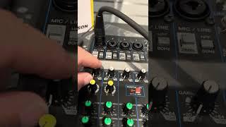 Yamaha MG10XU Video 2 - How to set up a microphone