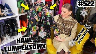 HAUL LUMPEKSOWY !!! KOLOROWE ZAKUPY Z SECOND HANDU :) ŚWIETNY KOŻUSZEK NA ZIMĘ ️ #522