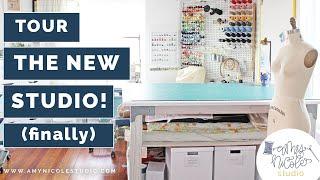 Tour my New Sewing Studio!!