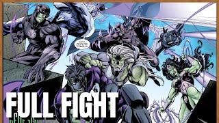 JLA Vs Injustice Gang Round 1 Full Comic Fight