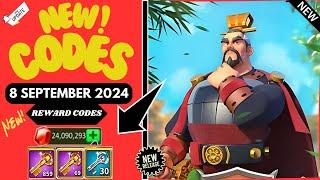  UPDATE RISE OF KINGDOMS CODES SEPTEMBER 2024 - RISE OF KINGDOMS REDEEM CODES 2024 - CODE ROK