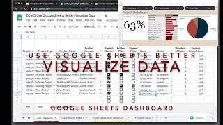 Google Sheets: Visualize Data in a Dashboard with Charts, Pivot Tables, and Slicer filters Combined