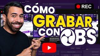 ¿Cómo grabar videos de tu PC con OBS Studio para Youtube, Tiktok?