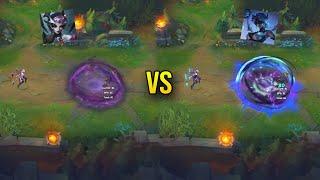 Coven Elise vs Withered Rose Elise Skin Skin Comparison - League of Legends