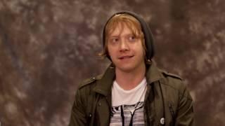 Rupert Grint sorted on Pottermore| Руперт Гринт прошел распределение на Pottermore [rus dub]