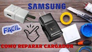 COMO REPARAR FACIL CARGADOR CELULAR SAMSUNG #REPARAR #SAMSUNG #CARGADOR