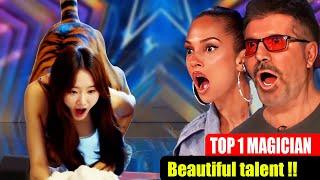 Talented prodigy Female into Animal TRANSFORMATION Stuns Judges on AGT 2024!