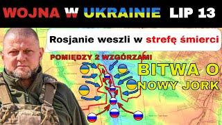 13 LIP: OGROMNE STRATY. Rosjanie WEPCHNĘLI SIĘ Pomiędzy 2 WZGÓRZA | Wojna w Ukrainie Wyjaśniona