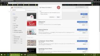 How to get Pinterest button for Google Chrome