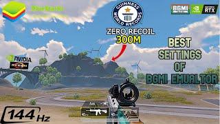 WORLD'S BEST SENSITIVITY BGMI "BLUESTACKS 5" (EMULATOR) MONTAGE ! World's Greatest Emulator Sniper