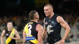 Patrick Cripps & Dion Prestia start a fight - Carlton vs Richmond