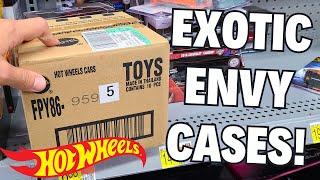 I CAN'T BELIEVE WHAT I FOUND WHILE OPENING HOT WHEELS EXOTIC ENVY CASES!!