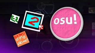 Trying the worst osu! skin