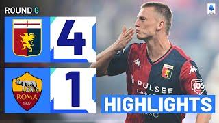 Genoa-Roma 4-1 | Unbelievable scenes at the Marassi! Goals & Highlights | Serie A 2023/24