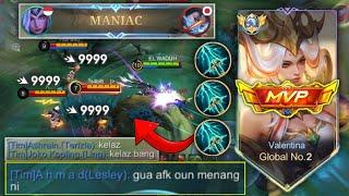 PERFECT GAMEPLAY VALENTINA DI MRO BERSAMA VIEWERS!! PAKE SKY PIERCER AUTO GENDONG  - MOBILE LEGENDS