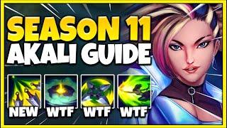 How to WIN EVERY Season 11 Game as Akali [Season 11 Akali Guide] - League of Legends