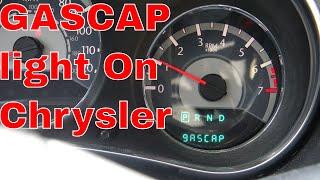 GASCAP Light On Chrysler 200
