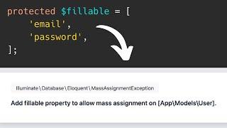 NEW in Laravel 9.28: Prevent $fillable Bugs with Exception