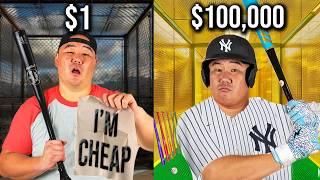 $1 vs $100,000 Baseball Coach!
