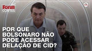 Bolsonaro tenta acessar delação de Cid, mas pode acabar multado por litigância de má-fé