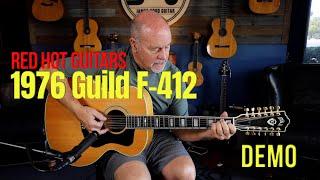 1976 Guild F-412 - RED HOT GUITARS!!