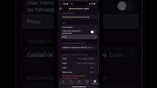 Deshabilitar WhatsApp usando Proxy 1.1.1.1 iPhone