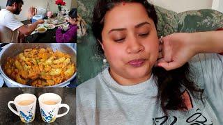 Indian Mom's Everyday Busy Lunch to Dinner Routine | Indian (NRI) Housewife's Daily Life In England