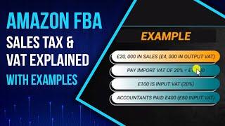 Amazon FBA Sales Tax 2021 | How to do taxes and VAT for Amazon FBA | eCommerce Taxes Explained