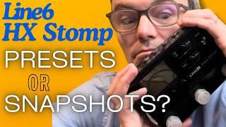 HX Stomp For Bass | Presets & Snapshots Explained