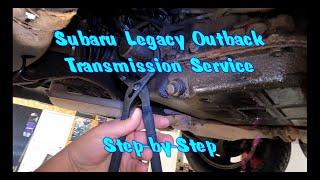 How To: 1994-1999 Subaru Legacy Outback Transmission Service Step-by-Step - Fat Guy Builds