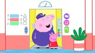 The Magic Cruise Ship Lift  Best of Peppa Pig  Cartoons for Children