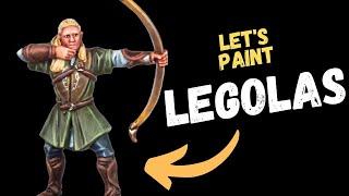 How to paint Legolas  - The Lord of the Rings Middle Earth SBG