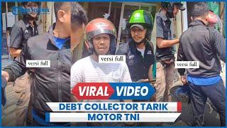 Viral 2 Debt Collector Ngibrit Gagal Tarik Paksa Motor Anggota TNI