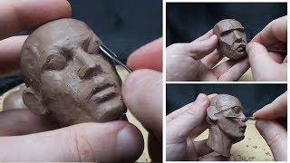 Sculpting Timelapse - HEAD MODELING (tutorial)