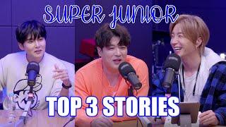 [ENG SUB] Super Junior's TOP 3 Stories | Radio Show Cut