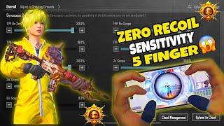 Power of 120 FPS ?!HANDCAM 5 Finger + FullGyro ️iPhone 14 Pro Max | PUBG MOBILE/BGMI