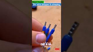 Wire stripper and crimper tools #viralvideo