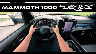 1000 Horsepower RAM TRX POV Test Drive // MAMMOTH 1000 Upgrade by Hennessey