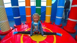 Indoor Playground for children in Play Center | Ярослава на Скалодроме | Tiki Taki Kids