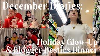 December Diaries: Holiday Glow-Up & Blogger Besties Dinner | Nicole Andersson