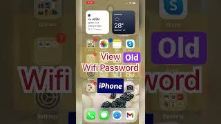 View old wifi password on iPhone | iOS 16 | Techpati #techpati #shorts