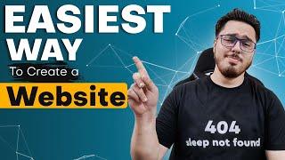 Build your First Website the Easiest Way using WordPress!