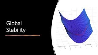 Nonlinear control systems - 3.3. Global stability