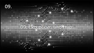 [UNИX] HSE - ArchitectureASM - 09 Exceptions and traps