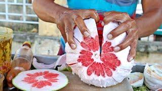 Masala Jambura (Pomelo Fruit/Grapefruits) | Bangladeshi Street Food