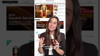 Escentual Explain Clarins Double Serum 9th Generation