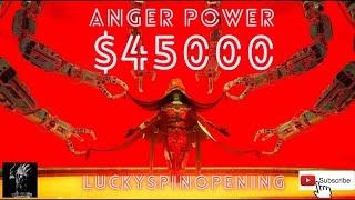 $45,000 UC  New Anger Power Lucky Spin PUBG MOBILE BGMI | New 8 Mythic Crate Opening spin |