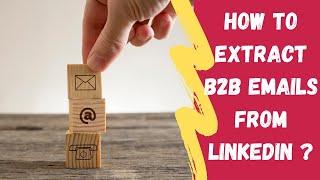 How to extract B2B emails from LinkedIn using Skrapp