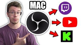 How To Multi Stream with OBS Studio on MAC (2024)