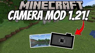 Minecraft: Camera Mod! (Best Working Camera) Mod Tutorial - 1.21!